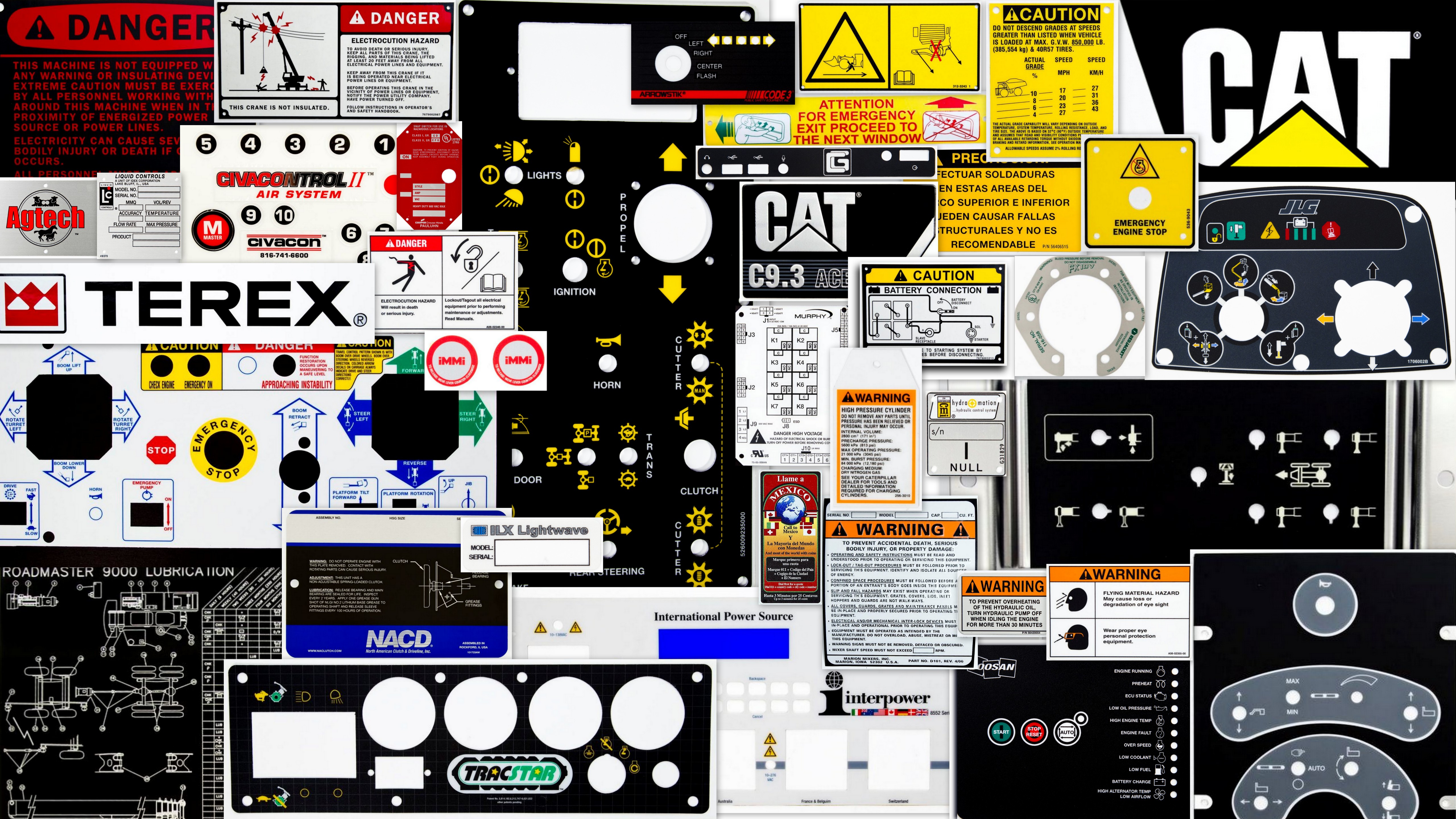 Safety Labels and Custom Decals