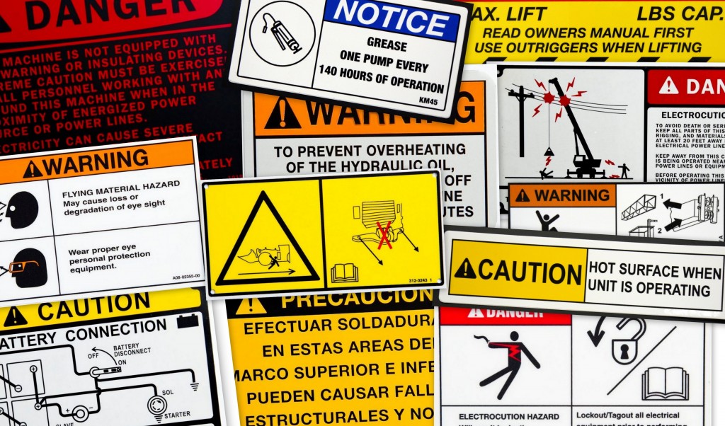 Industrial Safety Labels