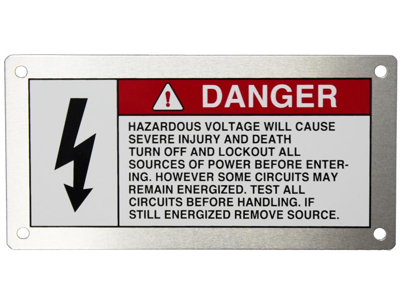 Custom Safety Labels & Stickers | Industrial Warning Signs ...
