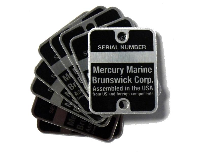 Nameplates, ID Tags, & Serial Tags