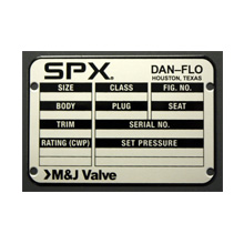 custom blank rating plates