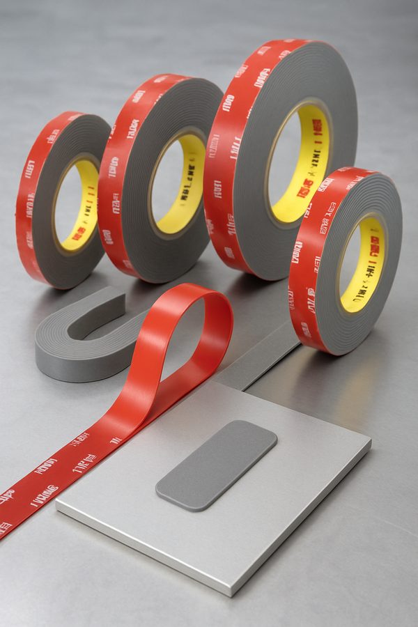 3M VHB tape rolls and industrial adhesive products