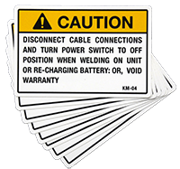 Custom Warning Labels on Products