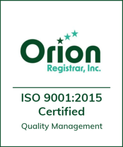 ISO certified company